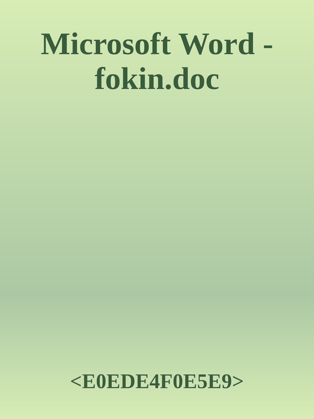 Microsoft Word - fokin.doc